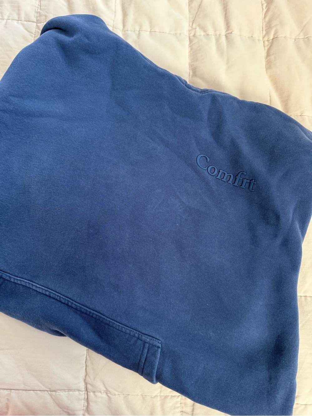 Comfit Navy Blue Pullover Hoodie